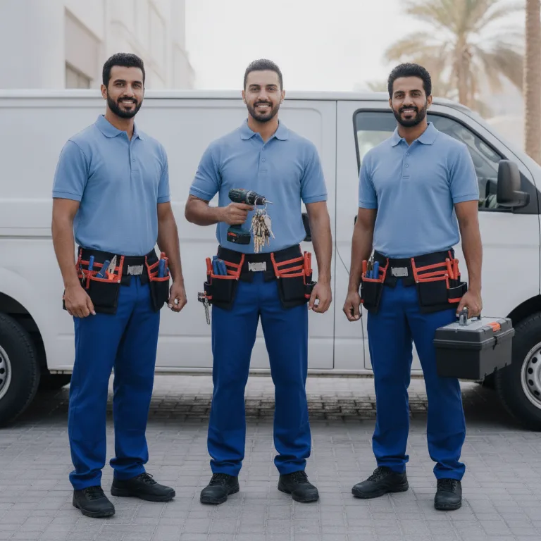 مفاتيح فريق في مرسى دبي